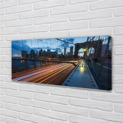 tulup.si Slika na platnu Nebotičnikov most reke 140x70 cm