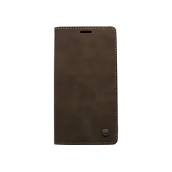 Maska za telefon LEATHER RETRO FLIP za Iphone 11 (6.1), Kafa