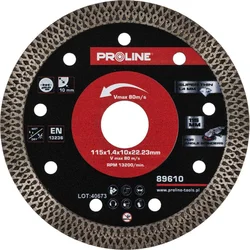 Proline Disk dijamantni tanak 89610, 115mm 1,4x10x22,23mm