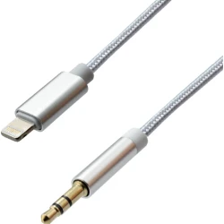 mobilNET 3,5mm Aux kabel - Lightning, 1M, Eko embalaža