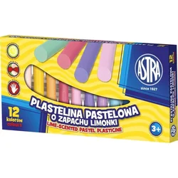 Astra ASTRA dišeči plastelin 12 pastelnih barv, 303114001