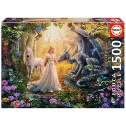 Puzzle Princeza i jednorog 1500 delova