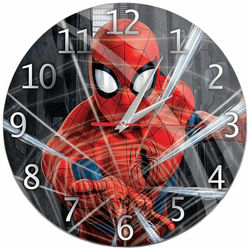Marvel Gloss wall clock Spider Man 001