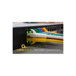 Gembird Mrežni kabl PP6A-LSZHCU-BK-30M, SFTP, CAT.6A, Bakarni, LSZH, 30m