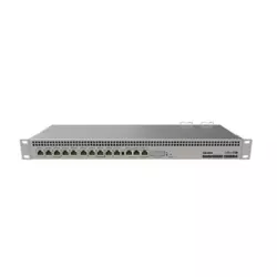 MikroTik RB1100AHx4 with Annapurna Alpine AL21400 Cortex A15 CPU (4-cores, 1.4GHz per core), 1GB RAM, 13xGbit LAN, RouterOS L6, 1U rackmount case, Dual PSU (RB1100AHx4)