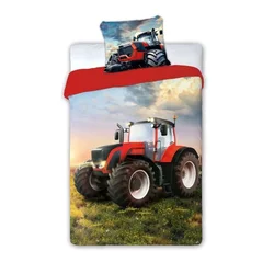 Vključeno perilo Traktor rdeča 140/200, 70/90