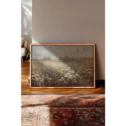 Multikolor dekorativna slika u okviru 50 x 70 cm
