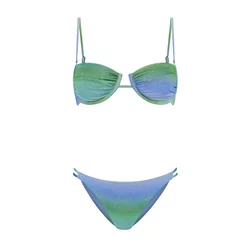 Shiwi Bikini Demi modra/zelena