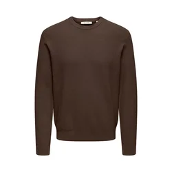 Only & Sons Pulover ONSTOBI rjava