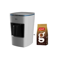 Beko Aparat za tursku kafu BKK2300 670W, Beli + Grand Kafa 500g