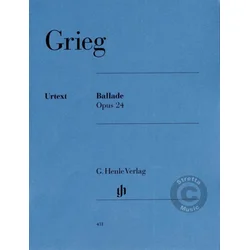 GRIEG: BALLADE OP.24 NOTE