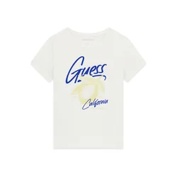 Guess Majica J6GI01 K6YW4 Bela Regular Fit