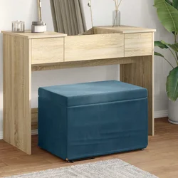 Stolica Plava 61 x 41 x 40 cm Svileni i Fino Radeći Drvo