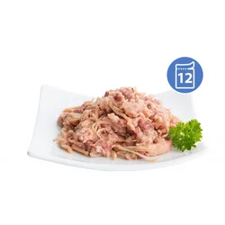 Nuevo TASTY Vlažna hrana fileti lososa sa ćuretinom, potočarkom i uljem lososa 85g x 12 kom. pakovanje