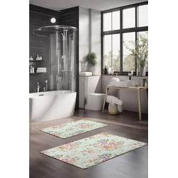 Lessentiel Maison Set prostirki za kupatilo CT-5254, 2 Komada, Šarena
