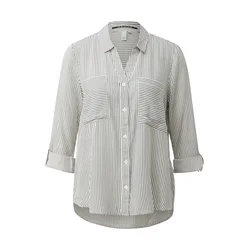 QS Bluza kremna/antracit