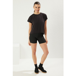 Trendyol Black Micro Oversize T-Shirt
