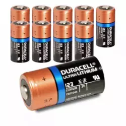 DURACELL CR123 3V Lithium (1 kos)