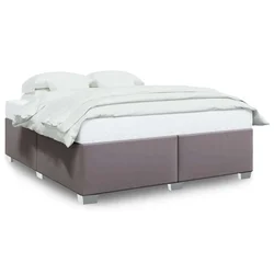 Okvir za krevet sivi 200x200 cm od umjetne kože