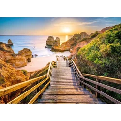 Ravensburger slagalica Stepenice do plaže Kamilo, Algarve, 1000 delova