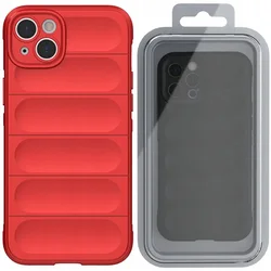 Hurtel Magic Shield ovitek za iPhone 14 Plus, rdeč