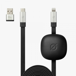 Autom Studios USB-C kabel za hitro polnjenje - 1,8 m - črn KP26294