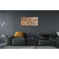 tulup.si Slika na akrilnem steklu Sestava goriva les 100x50 cm 4 obešalnika