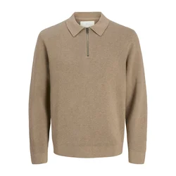 JACK & JONES Pulover JPRBLAMILANO temno siva