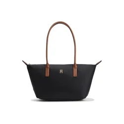 TOMMY HILFIGER Torba za čez ramo Popette črna