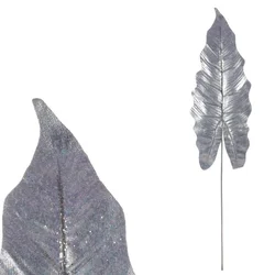 eoshop Alocasia rezilo, srebrna barva. UKK360 SIL