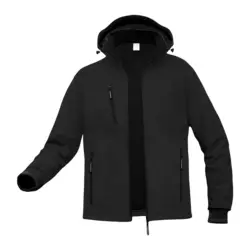 WURTH Jakna Softshell black cooper XL