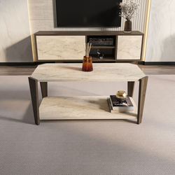 Hanah Home Klub sto Monao, 91x40x47.5 cm, Bež