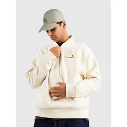Carhartt WIP Half Zip American Script Jopa s kapuco natural
