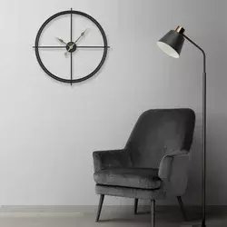 Wallity Zidni sat Scandinavian, 66x66 cm, Crni
