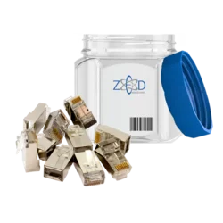 ZED electronic Mrežni konektor 8/8, Cat6, 50 komada - FTPK-M/50