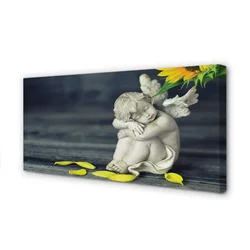 tulup.si Slika na platnu Spanje angel sončnice 140x70 cm