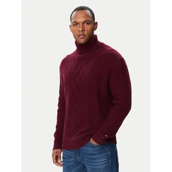 Tommy Hilfiger Golf MW0MW44706 Bordo rdeča Regular Fit