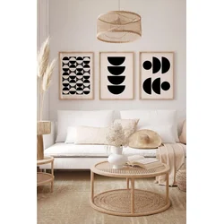 Wallity Slika 3Dartsoho33, 3 dela, 33 x 48 cm