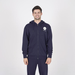 Slazenger Muški duks sa kapuljačom Classic full zip, Teget