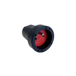 shumee Prenosna PVC vtičnica IP20 250V~ 16 A črna 12136