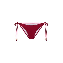 LSCN by LASCANA Bikini hlačke temno rdeča