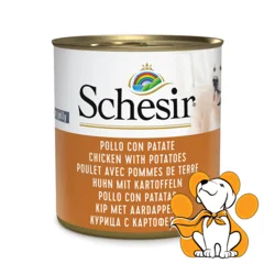 Schesir Dog Chicken With Potatoes 285g, Ukusna Piletina Sa Prelivom Od Krompira