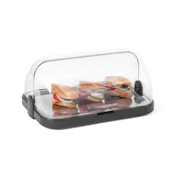 Rolltop Predstavitveni Pladenj s Pokrovom, 440x320x205mm