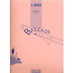 BOZZA: BALLADE POUR TROMBONE ET piano NOTE