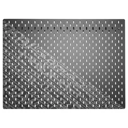UPPSPEL Perforirana ploča, crna, 76x56 cm