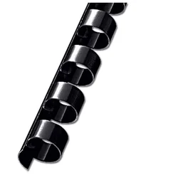 SPIRALA PLASTIČNA FI-19MM PK100 FORNAX CRNA