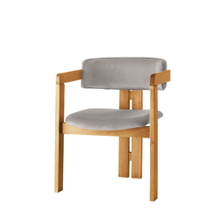 Hanah Home Trpezarijska stolica 58x76x49cm Hrast-Svetlobraon