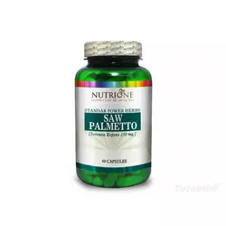 NUTRIONE Saw Palmetto Extract 60 kapsula