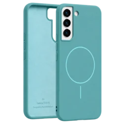 Velvet Touch MagSafe maska za Samsung Galaxy S24FE - Tirkizna