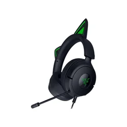 Kraken Kitty V3 X - Wired Kitty Headset for Gaming - Black